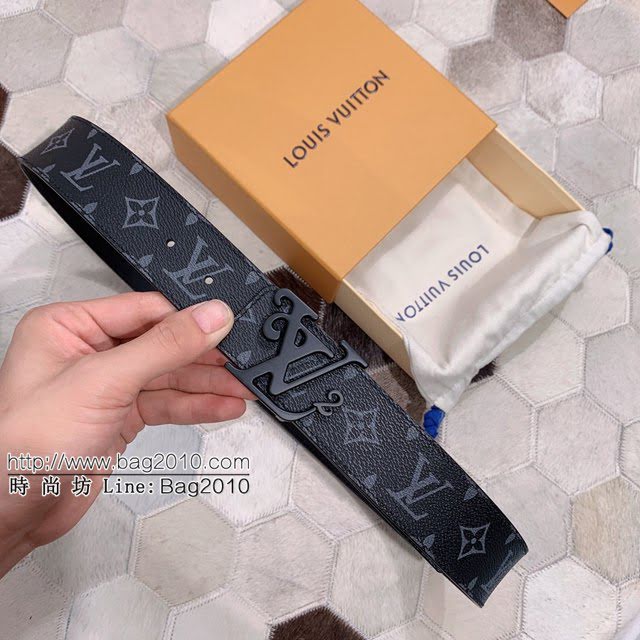 LV新款皮帶 路易威登高端男士腰帶 精緻手工繪邊  jjp1633